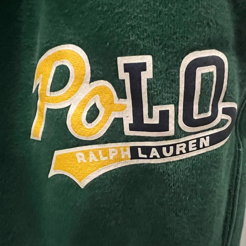 Polo by Ralph Lauren Kids Green Sweatpants EUC - Picture 2 of 4